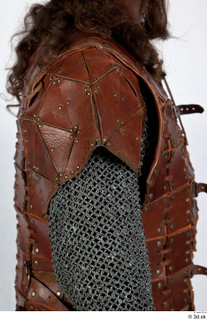  Photos Medieval Knight in leather armor 2 Leather armor Medieval armor mail servant upper body vest 0010.jpg